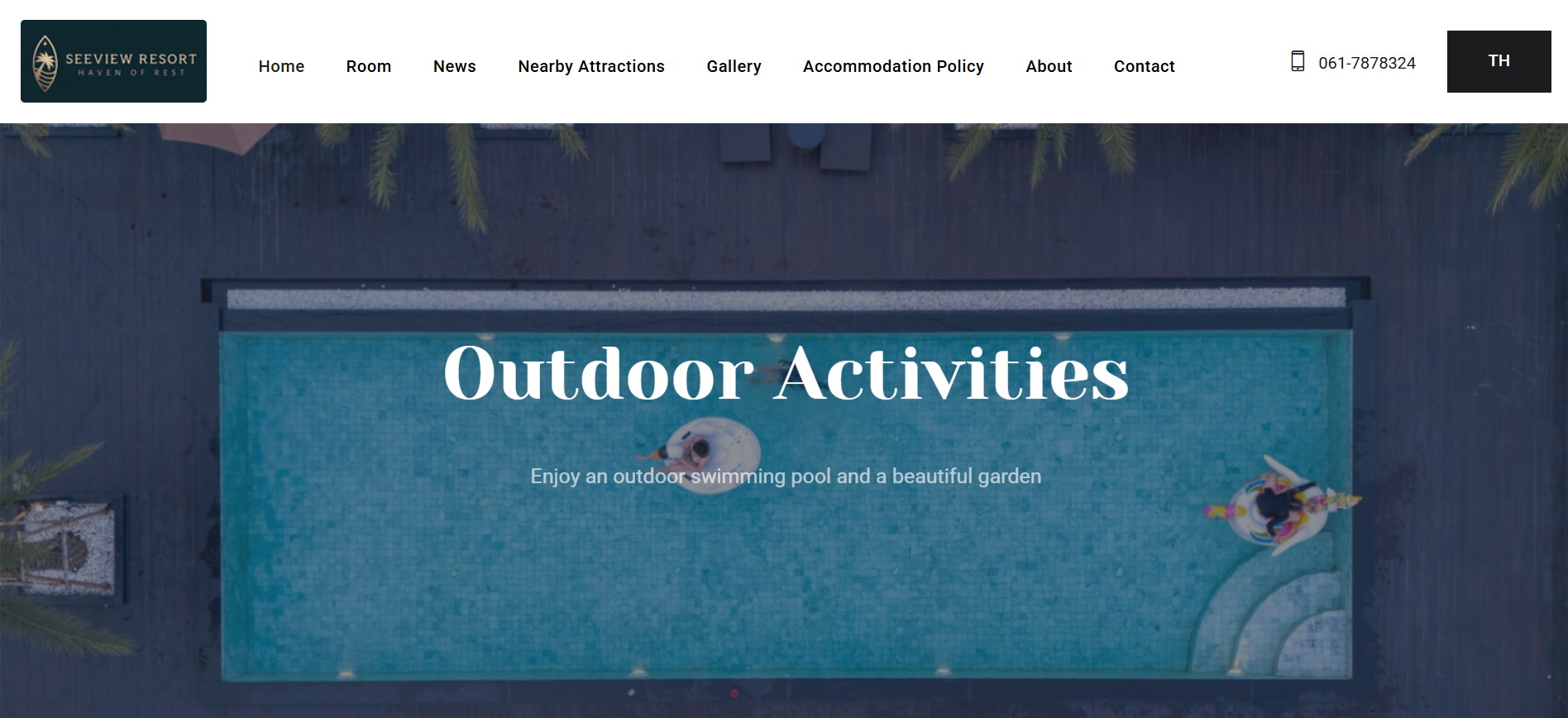 เว็บไซต์ Seeview Resort